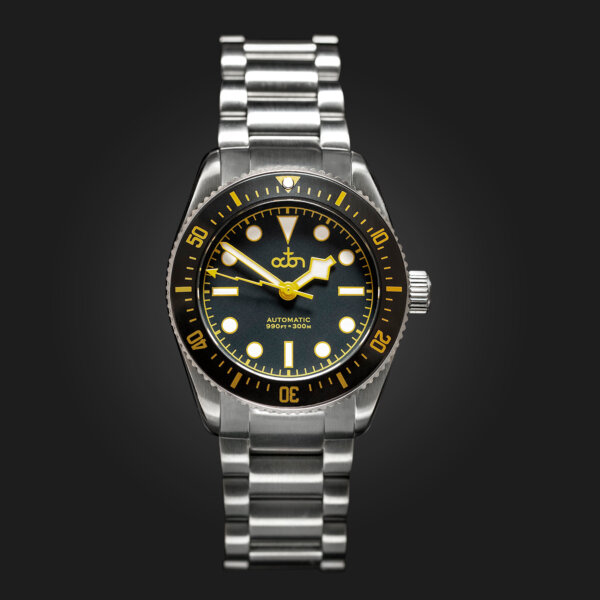 Meteor Grey Watch with Stainless Steel Bracelet.