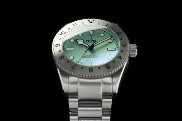 Lunar Blue Watch with Stainless Steel Bracelet - Image 2