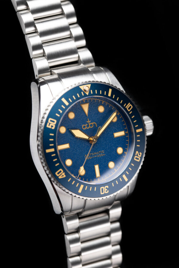 Baltic Blue Gold Watch with Stainless Steel Bracelet - Image 4