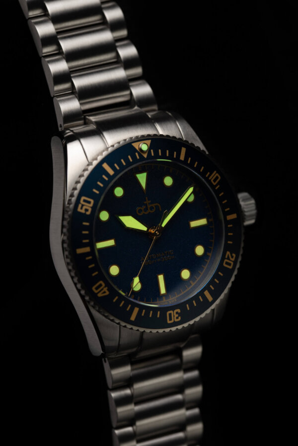 Baltic Blue Gold Watch with Stainless Steel Bracelet - Image 5