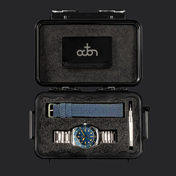 Baltic Blue Gold Watch with Stainless Steel Bracelet - Image 7